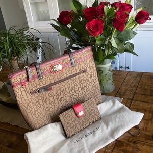 Like New! Victor Hugo authentic luxury tote bag